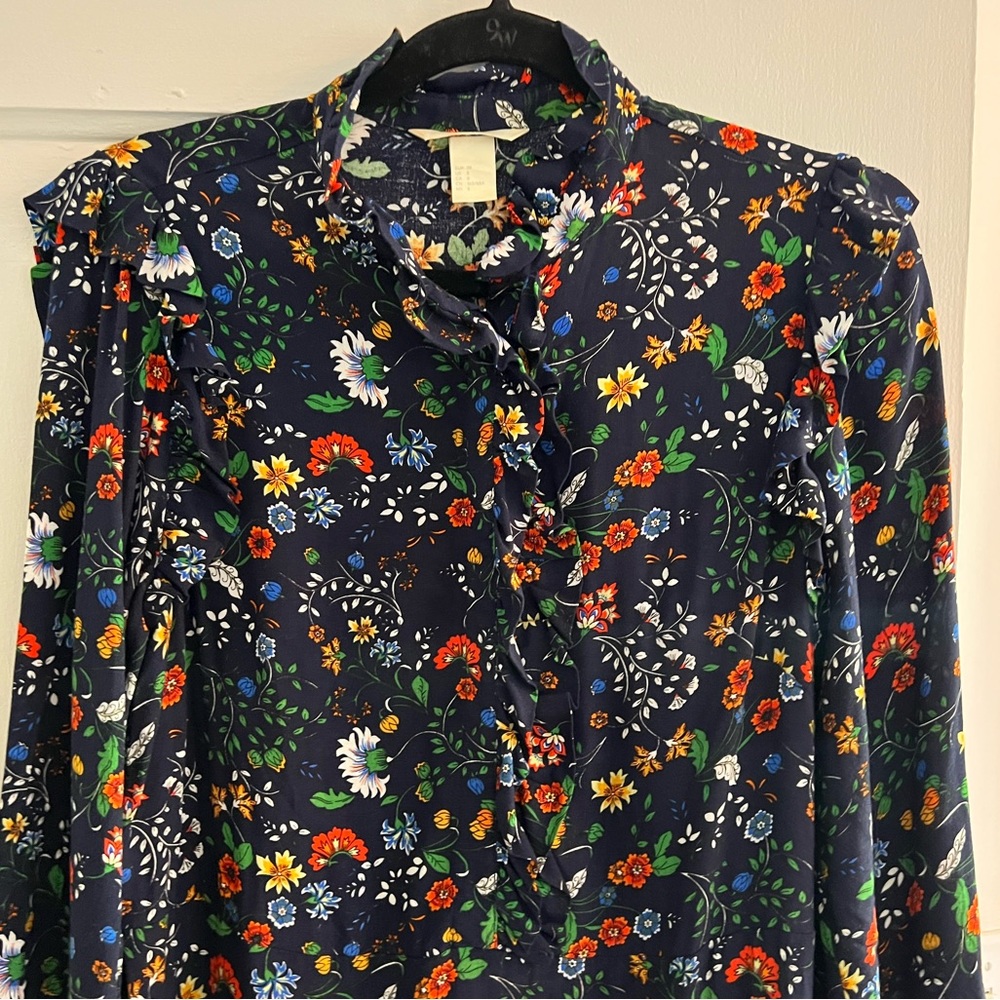Floral print dress